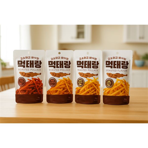 Meoktaerang dried pollack snack packs